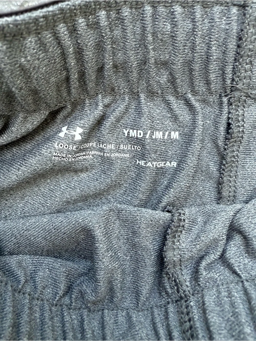 Under Armour girls Gray Performance Shorts